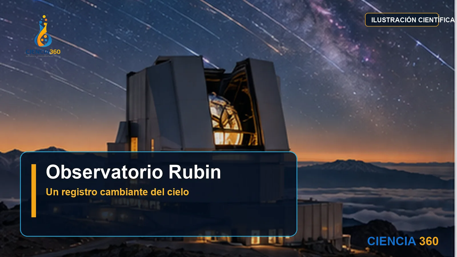 Observatorio Vera C. Rubin: un registro cambiante del cielo durante diez años