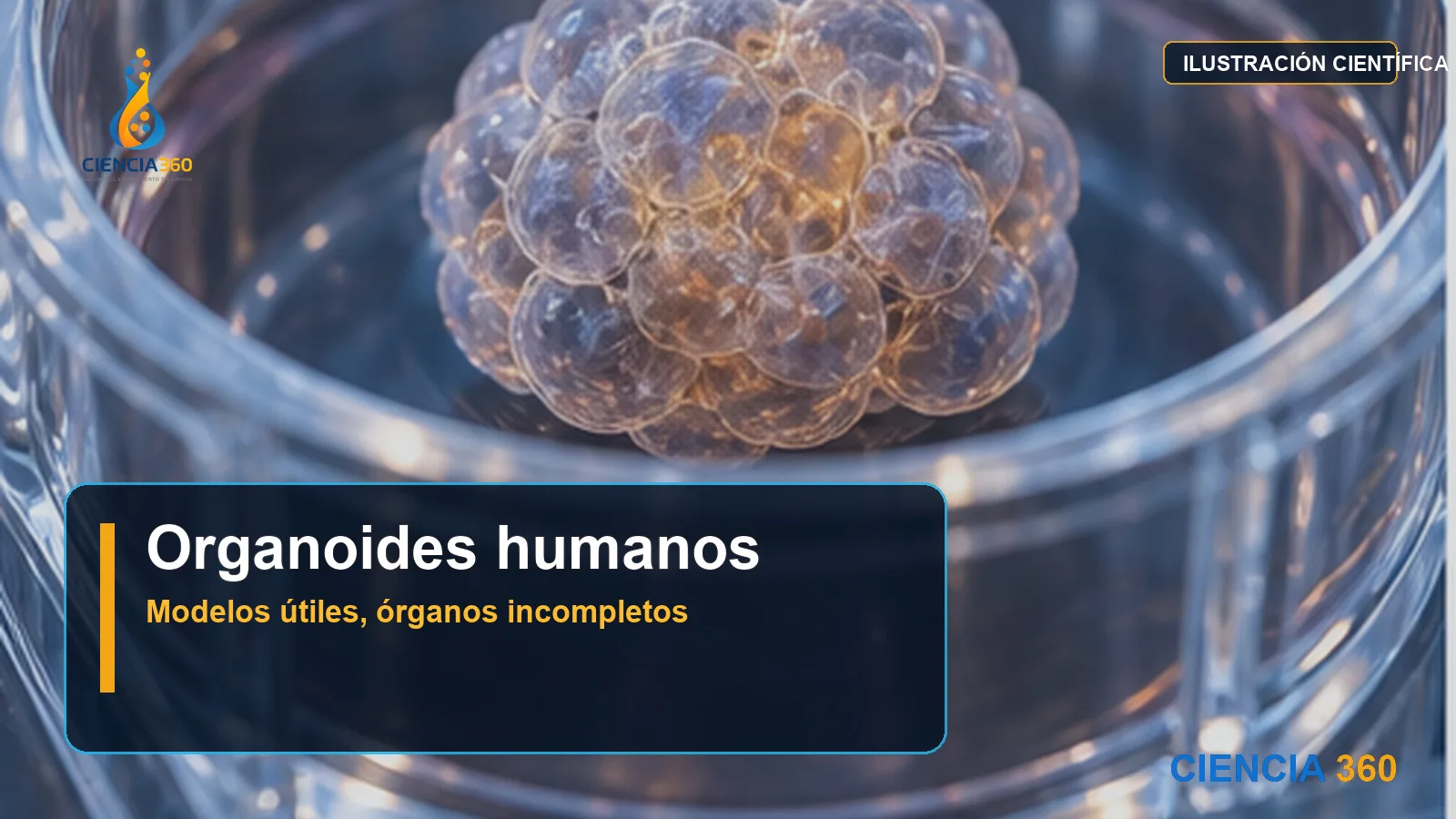 Organoides humanos: modelos útiles que no son órganos completos
