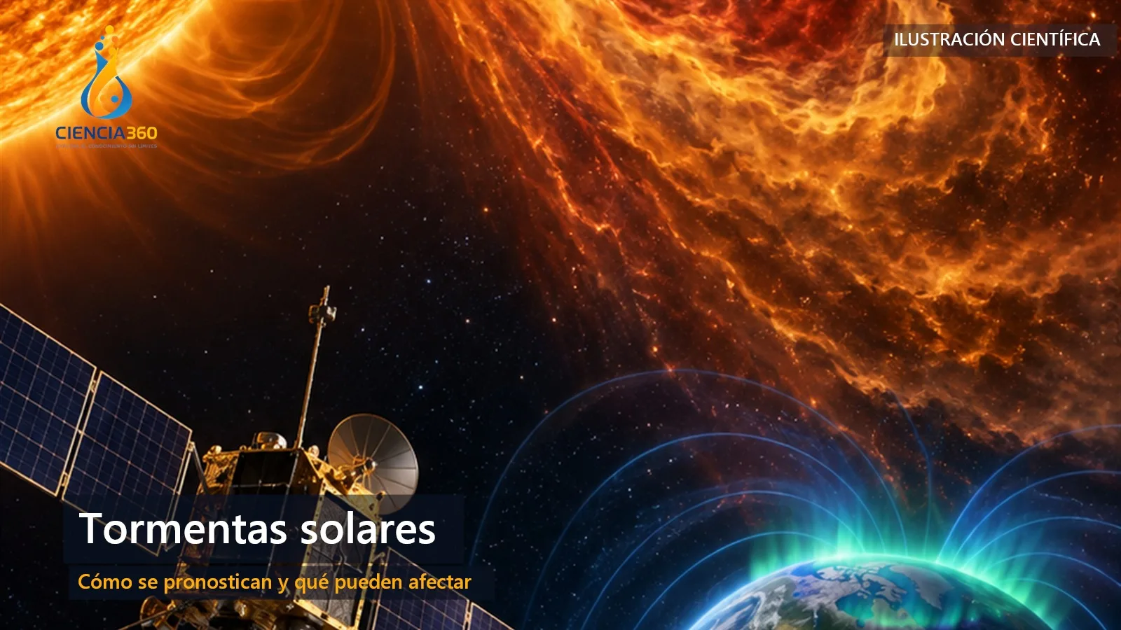 Tormentas solares: cómo se pronostican y qué pueden afectar