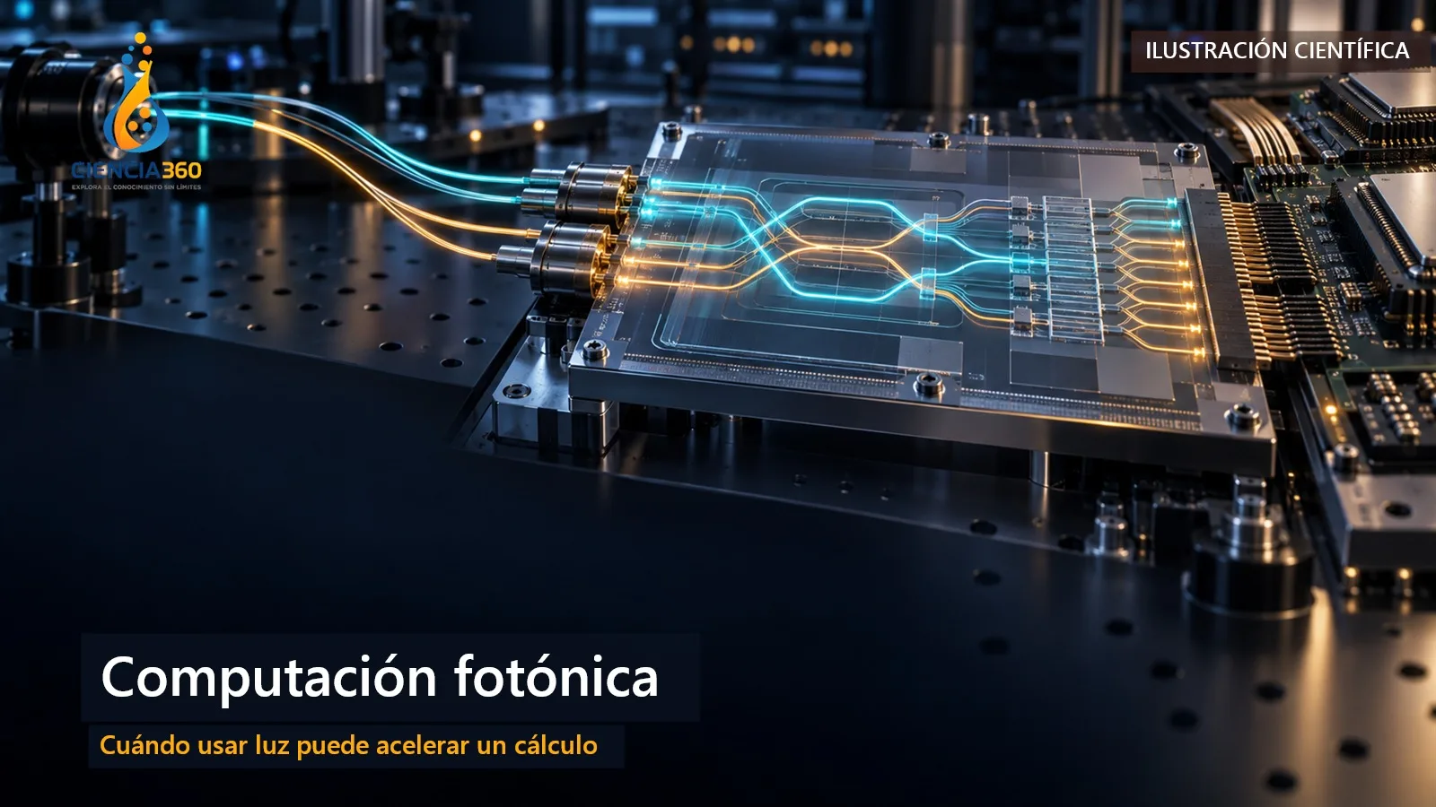 Computación fotónica: cuándo usar luz puede acelerar un cálculo